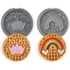 WAFLERA DASH MULTIMAKER MINI CORONA Y ARCOÍRIS | 2 PIEZAS