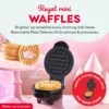 WAFLERA DASH MULTIMAKER MINI CORONA Y ARCOÍRIS | 2 PIEZAS
