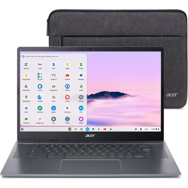 LAPTOP ACER CHROMEBOOK PLUS 515 15.6″ INTEL CORE I3 8GB 256GB | GRIS
