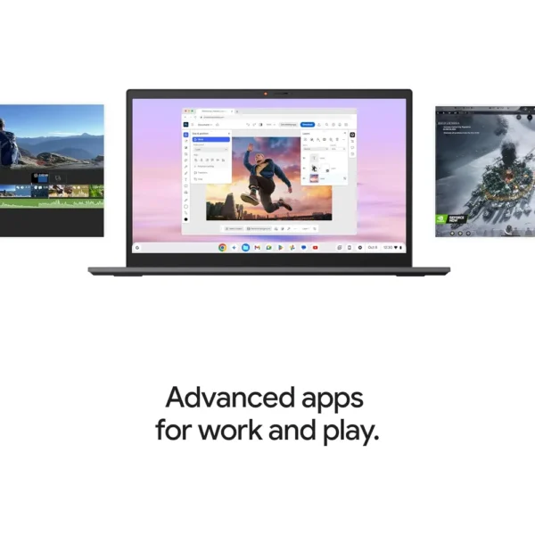 LAPTOP ACER CHROMEBOOK PLUS 515 15.6″ INTEL CORE I3 8GB 256GB | GRIS