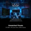 LAPTOP MSI VECTOR A18 HX 18″ RYZEN 9 RTX 5080 64GB 2TB | GRIS COSMOS