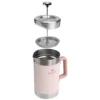 STANLEY CAFETERA FRENCH PRESS CLASSIC STAY-HOT 48 OZ / 1.42 L | ROSE