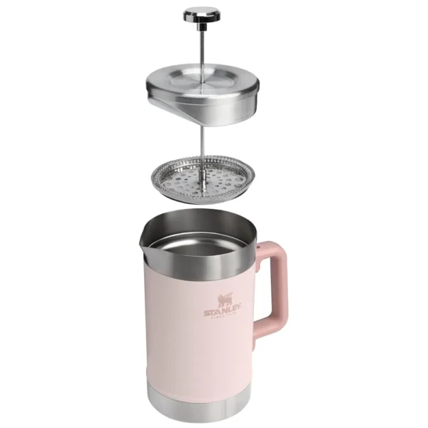 STANLEY CAFETERA FRENCH PRESS CLASSIC STAY-HOT 48 OZ / 1.42 L | ROSE