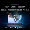 LAPTOP GIGABYTE AORUS MASTER 16 16″ INTEL ULTRA 9 RTX 5070 TI 32GB 1TB | NEGRO