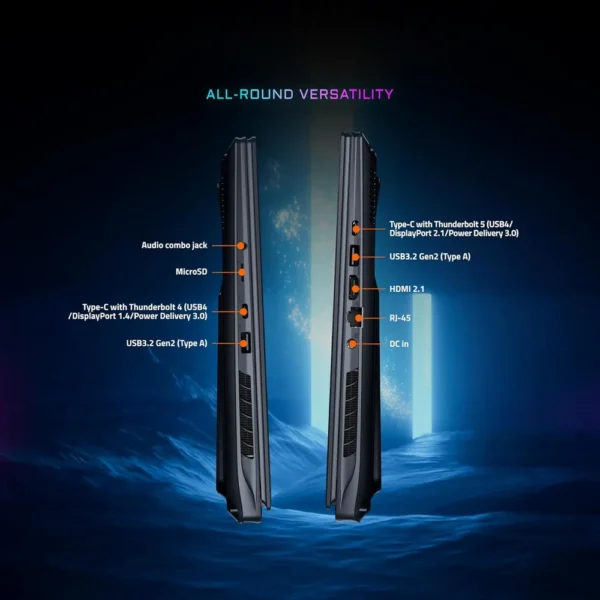 LAPTOP GIGABYTE AORUS MASTER 16 16″ INTEL ULTRA 9 RTX 5080 32GB 1TB | MAREA OSCURA