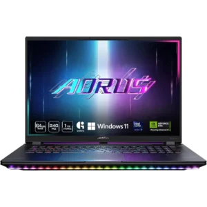 LAPTOP GIGABYTE AORUS MASTER 18 18″ INTEL ULTRA 9 RTX 5080 32GB 2TB | NEGRO
