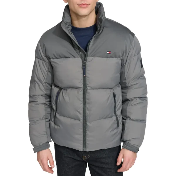 CASACA MIXTA TOMMY HILFIGER PARA HOMBRE | XL | Charcoal