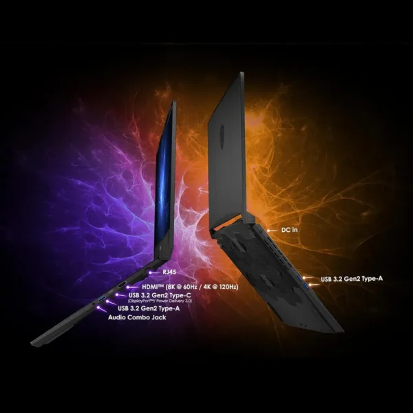 LAPTOP MSI KATANA 15 HX 15.6″ INTEL CORE I9 RTX 5070 32GB 1TB | NEGRO
