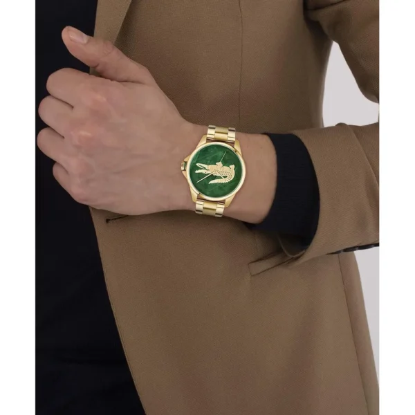 RELOJ LACOSTE LE CROC CUARZO HOMBRE - Gold/Green