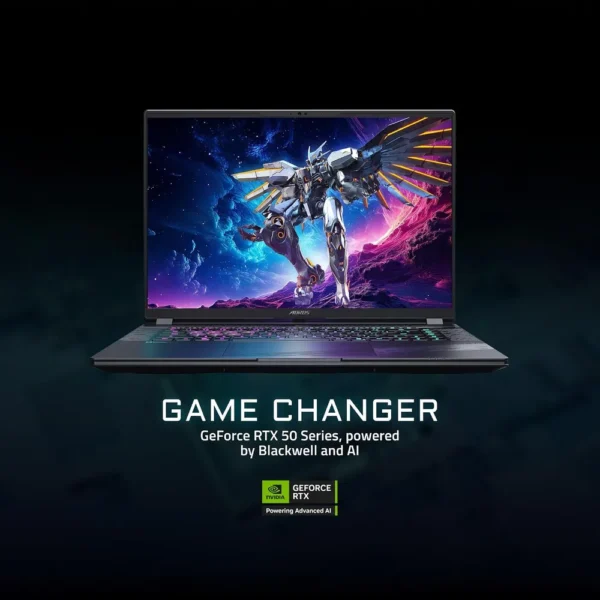LAPTOP GIGABYTE AORUS ELITE 16 16″ INTEL ULTRA 9 RTX 5070 32GB 2TB | NEGRO