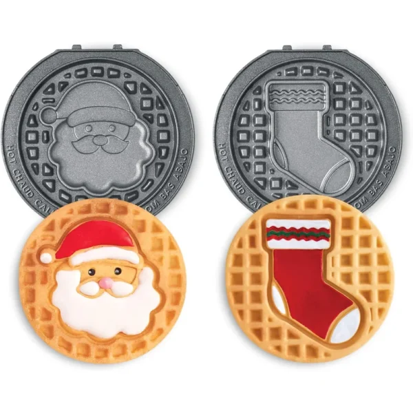 WAFLERA DASH MULTIMAKER MINI SANTA Y CALCETÍN | 2 PIEZAS
