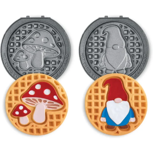 WAFLERA DASH MULTIMAKER MINI HONGO Y GNOMO | 2 PIEZAS