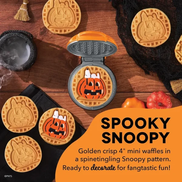 WAFLERA MINI PEANUTS X DASH SNOOPY JACK-O-LANTERN | NARANJA