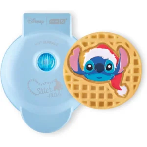 WAFLERA MINI DISNEY DASH STITCH | GORRO DE SANTA | AZUL