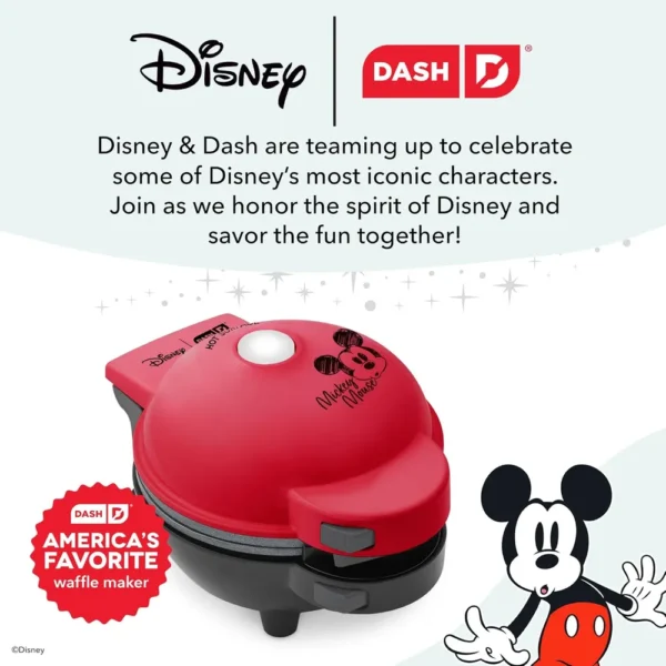 WAFLERA MINI DISNEY DASH MICKEY | MULTIMAKER | ROJO
