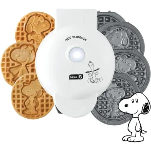 WAFLERA MINI PEANUTS X DASH SNOOPY | MULTIMAKER | BLANCO