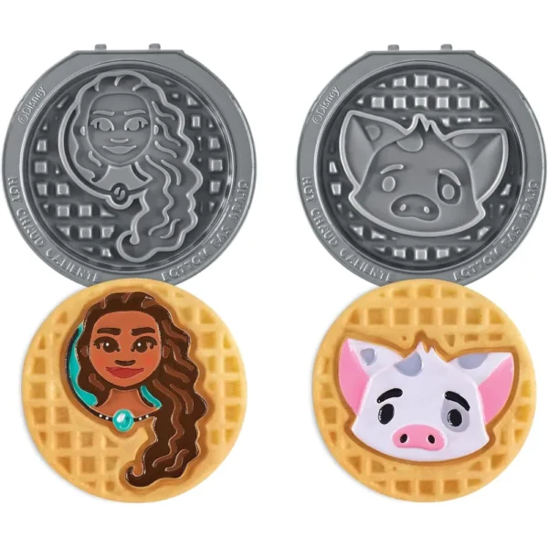 WAFLERA DASH MULTIMAKER MINI MOANA & PUA | 2 PIEZAS