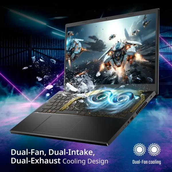 LAPTOP ACER NITRO V 15.6″ INTEL CORE I9 RTX 5060 16GB 1TB | NEGRO