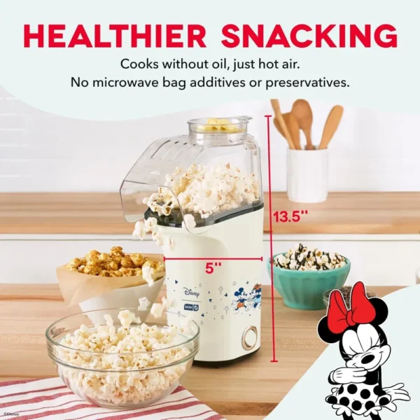 MÁQUINA DE PALOMITAS DISNEY DASH MICKEY & MINNIE FRESH POP | 16 TAZAS