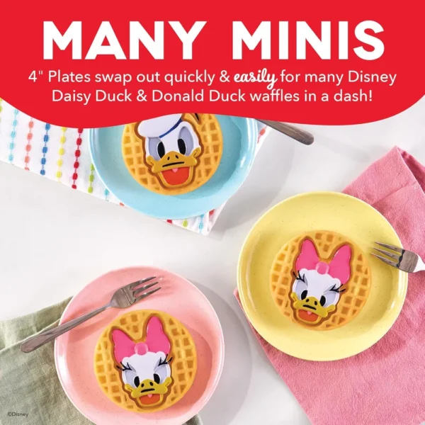 WAFLERA DASH MULTIMAKER MINI DONALD & DAISY | 2 PIEZAS