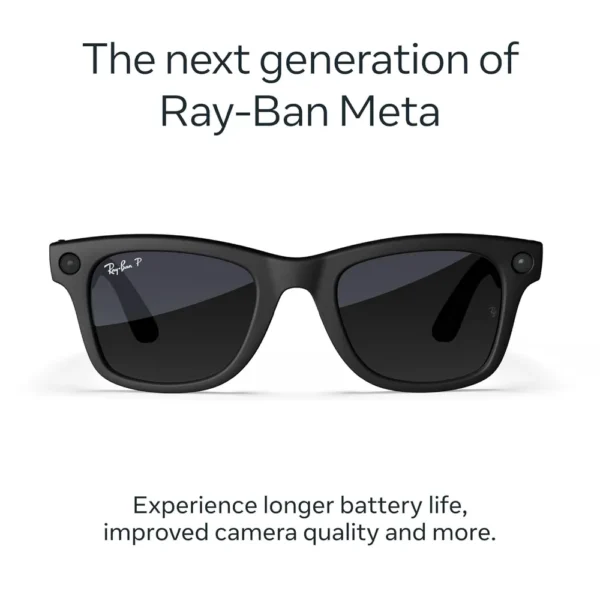 LENTES RAY-BAN META GEN 2 WAYFARER  | NEGRO MATE GRAFITO
