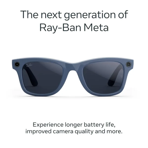 LENTES RAY-BAN META GEN 2 WAYFARER  | ZAFIRO AZUL
