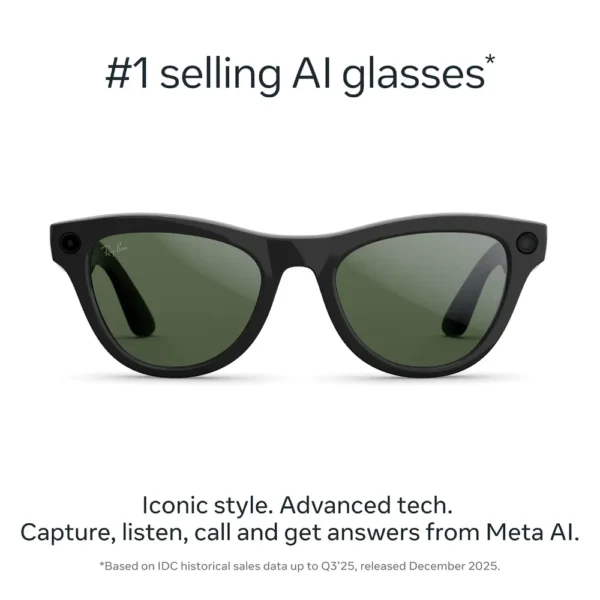 LENTES RAY-BAN META GEN 2 SKYLER  | VERDE GRAFITO
