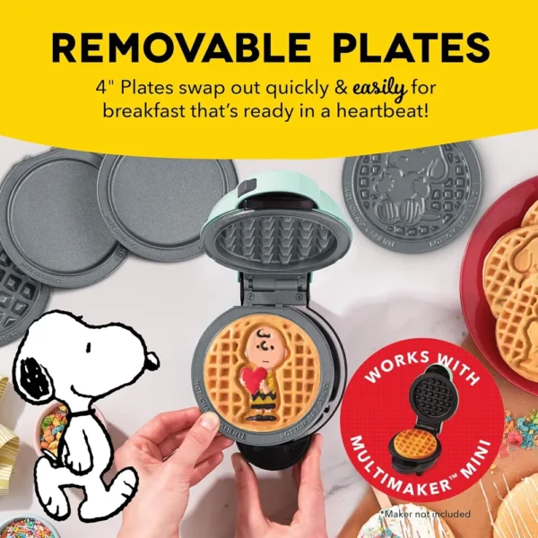 WAFLERA DASH MULTIMAKER MINI PEANUTS | 2 PIEZAS