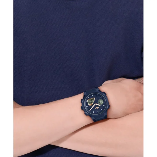 RELOJ LACOSTE LC33 DIGITAL 45 MM HOMBRE - Azul Acero
