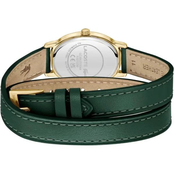RELOJ LACOSTE PARISIENNE CORREA DE PIEL MUJER - Green