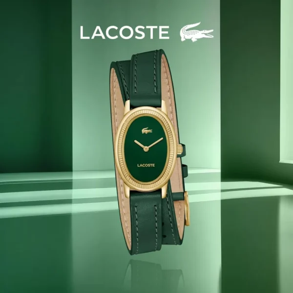 RELOJ LACOSTE PARISIENNE CORREA DE PIEL MUJER - Green