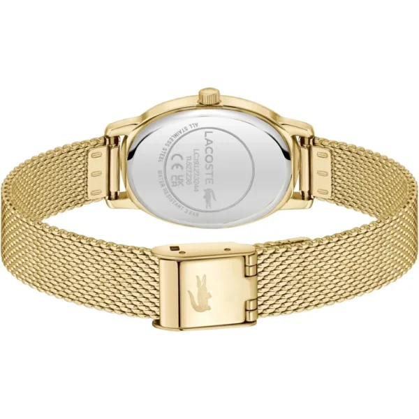 RELOJ LACOSTE PARISIENNE CORREA DE PIEL MUJER - Gold