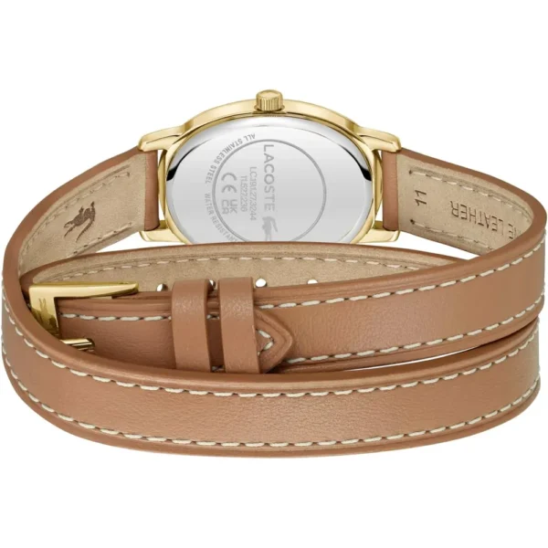 RELOJ LACOSTE PARISIENNE CORREA DE PIEL MUJER - TAN