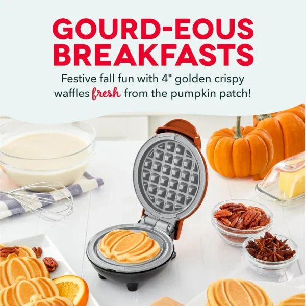 WAFLERA MINI DASH PUMPKIN 4" | NARANJA