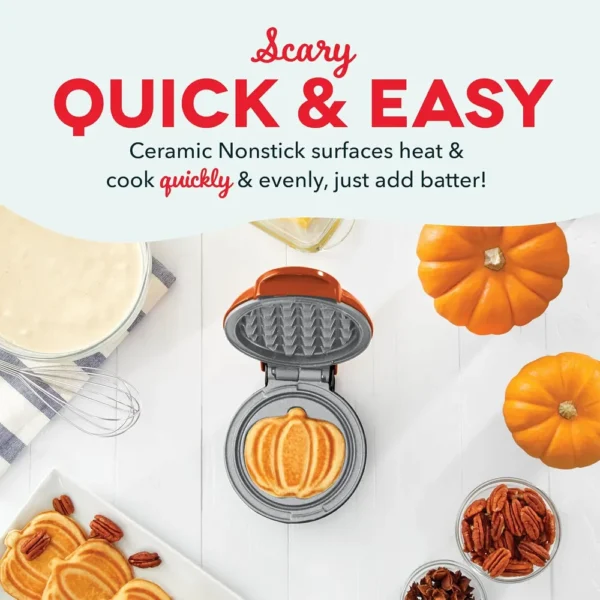 WAFLERA MINI DASH PUMPKIN 4" | NARANJA