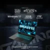 LAPTOP GIGABYTE GAMING A16 PRO 16″ INTEL ULTRA 7 RTX 5080 32GB 1TB | NEGRO