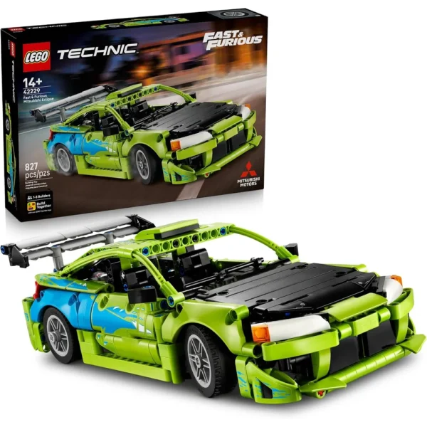 LEGO TECHNIC RAPIDOS Y FURIOSOS MITSUBISHI ECLIPSE 42229
