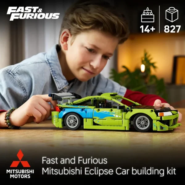 LEGO TECHNIC RAPIDOS Y FURIOSOS MITSUBISHI ECLIPSE 42229