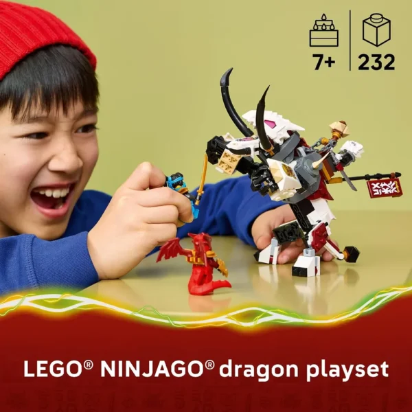 LEGO ZILVAR Y GRIMTAK LA BESTIA DRAGÓN NINJAGO 71863