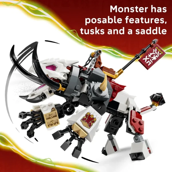 LEGO ZILVAR Y GRIMTAK LA BESTIA DRAGÓN NINJAGO 71863