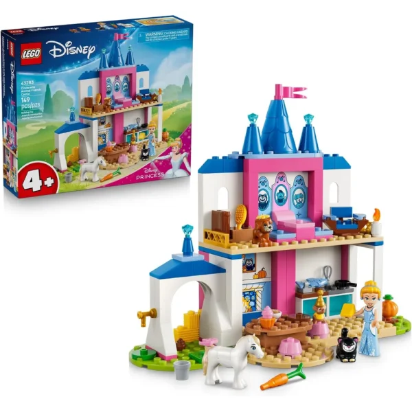 LEGO CASTILLO DE CENICIENTA Y SUS AMIGOS ANIMALES DISNEY PRINCESS 43283