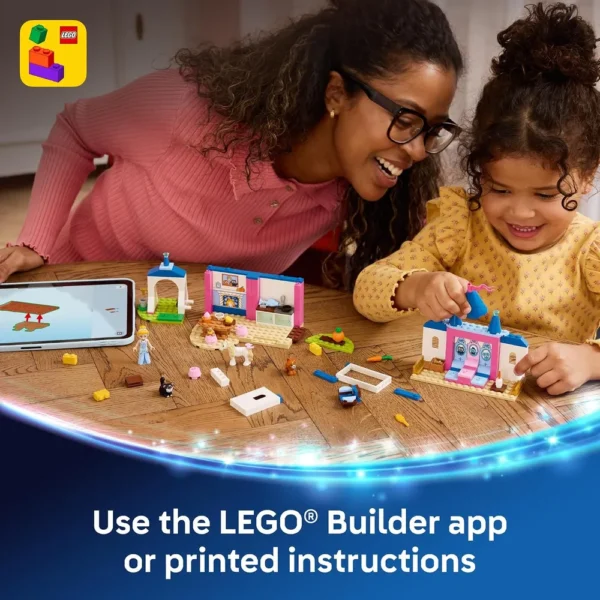 LEGO CASTILLO DE CENICIENTA Y SUS AMIGOS ANIMALES DISNEY PRINCESS 43283