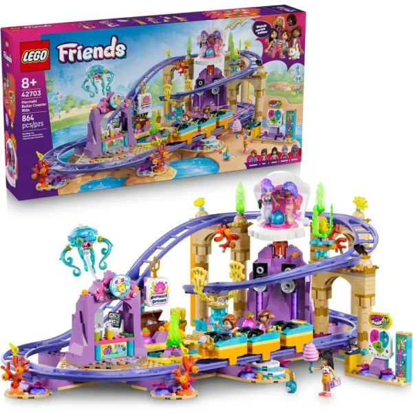 LEGO FRIENDS ATRACCIÓN DE MONTAÑA RUSA DE SIRENA 42703