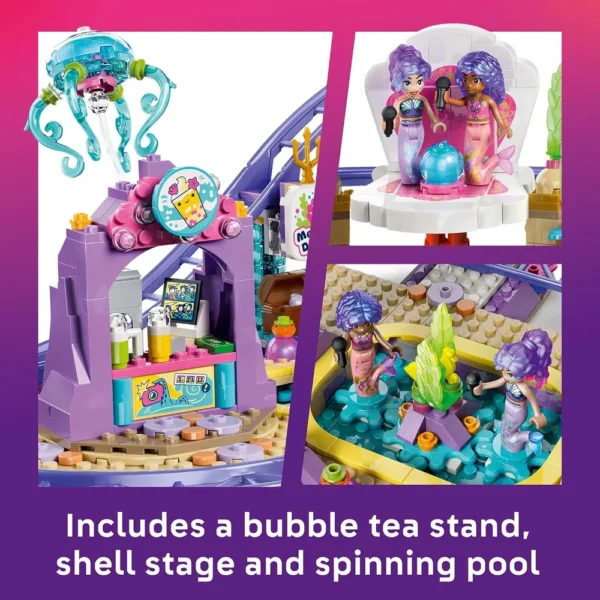 LEGO FRIENDS ATRACCIÓN DE MONTAÑA RUSA DE SIRENA 42703