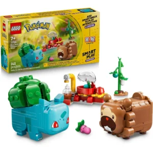 LEGO BERRY BASH CON BULBASAUR Y BIDOOF POKÉMON SMART PLAY 72155
