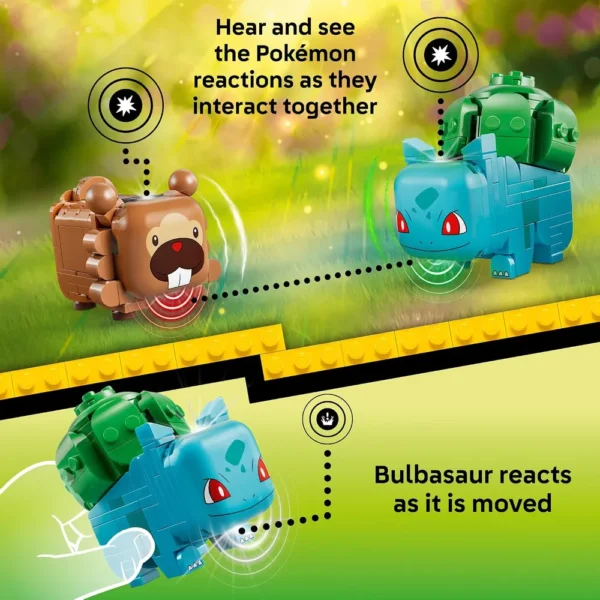 LEGO BERRY BASH CON BULBASAUR Y BIDOOF POKÉMON SMART PLAY 72155