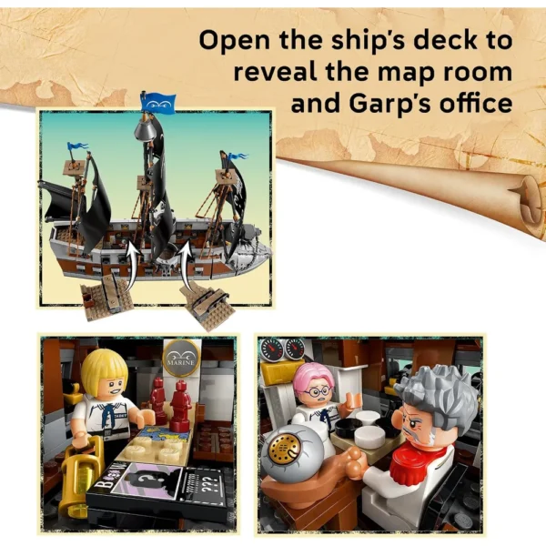b0g2szypwj_2.webp LEGO BUQUE DE GUERRA DE LA MARINA DE GARP ONE PIECE 75646
