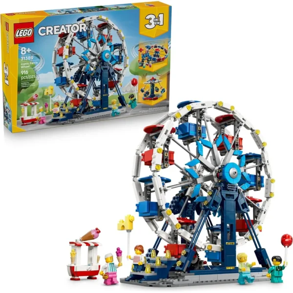 b0g2t13ntv_0.webp LEGO CREATOR RUEDA DE LA FORTUNA 3 IN 1 | 31389