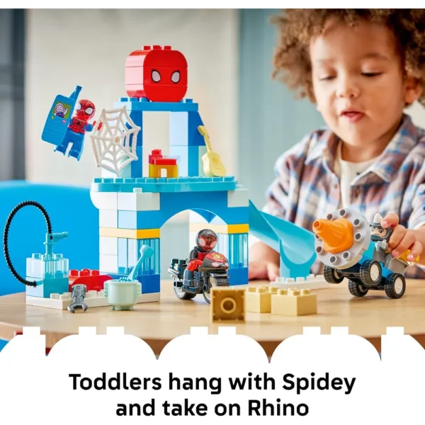 b0g2t157kf_3.webp LEGO CUARTEL DE TELARAÑAS DE TEAM SPIDEY MARVEL DUPLO 10464
