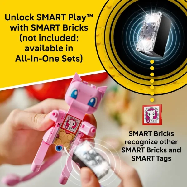 LEGO DRON BUSQUEDA DEL MÍTICO MEW POKÉMON SMART PLAY 72161